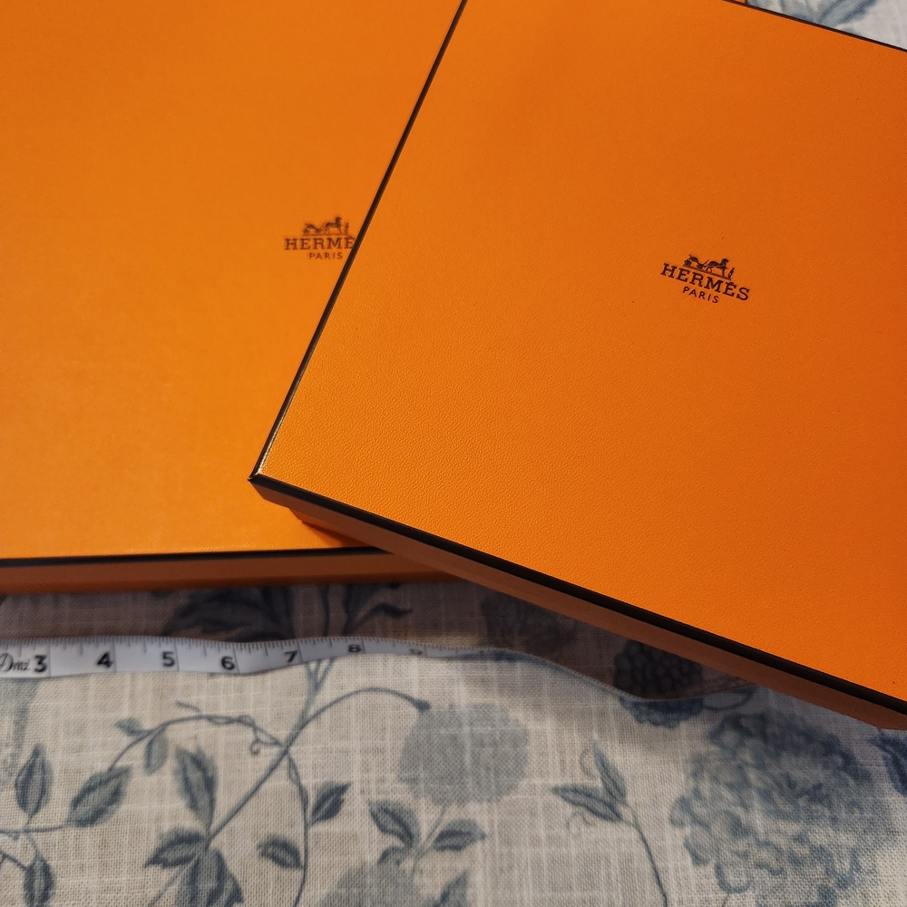 Hermes Vibrant Orange Storage Box Set